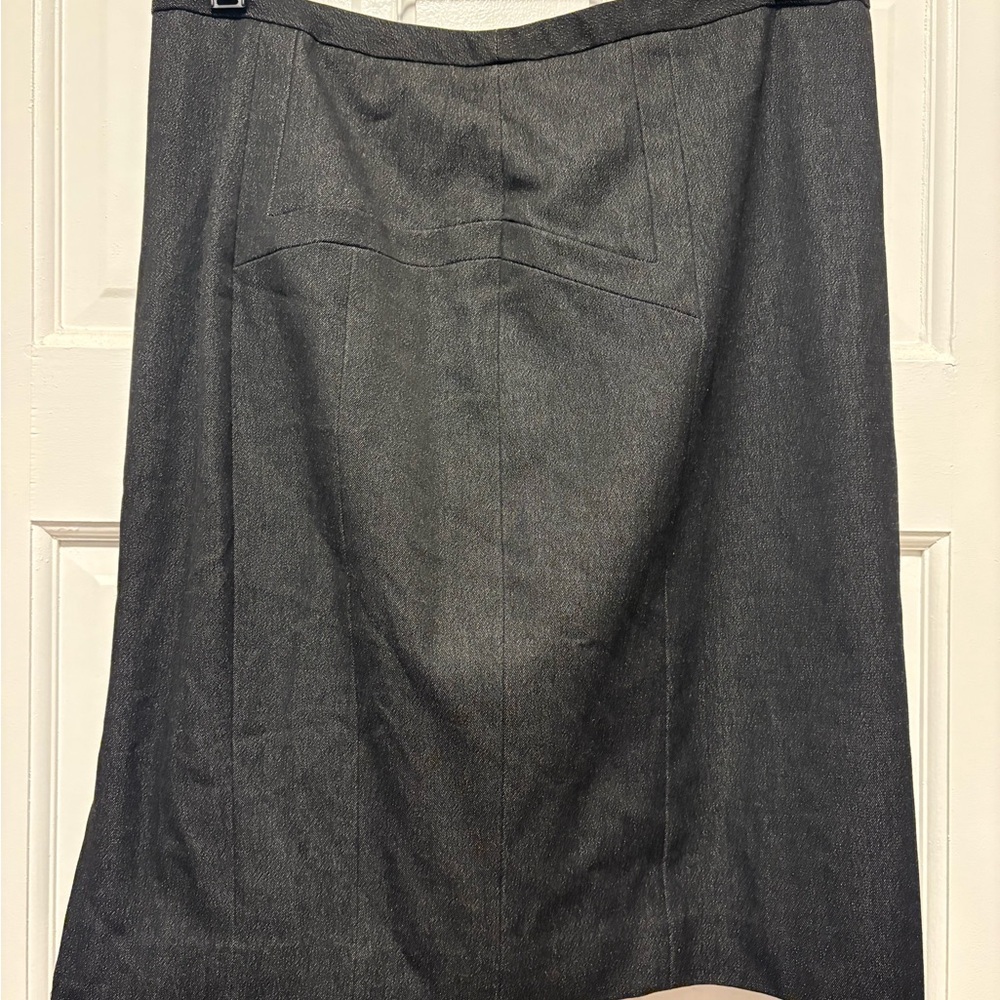 Express Charcoal A-Line Skirt